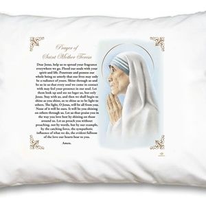St Mother Teresa Pillow Case - English Prayer
